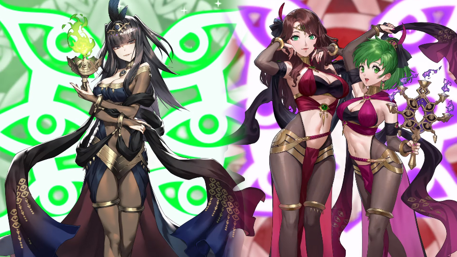 Fire Emblem Heroes Dorothea and Tharja