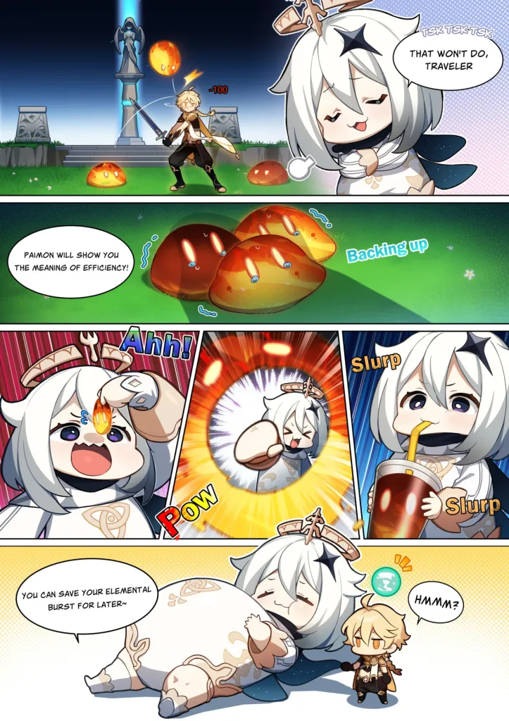Genshin Impact comic part 3
