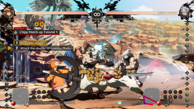 Guilty Gear Strive tutorial mission