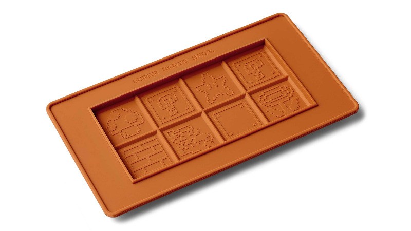 Super Mario Chocolate Trays Will Help Decorate Valentine's Day