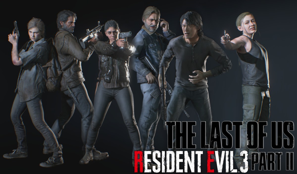 the last of us part 2 resident evil 3 mod pack
