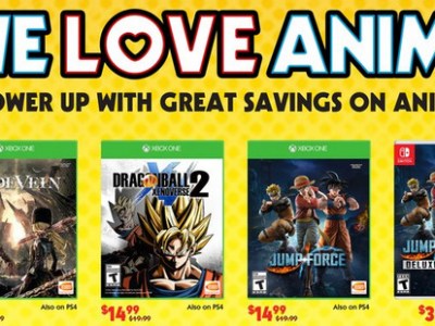 GameStop Anime Sale