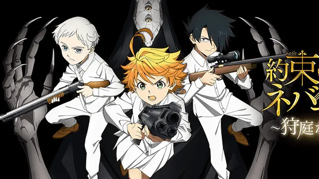 Promised neverland, anime, netflix, ray, show, the promised never
