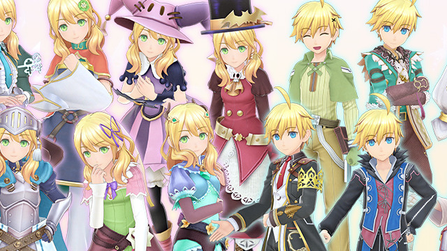 Rune Factory 5 Collector's Edition Costumes