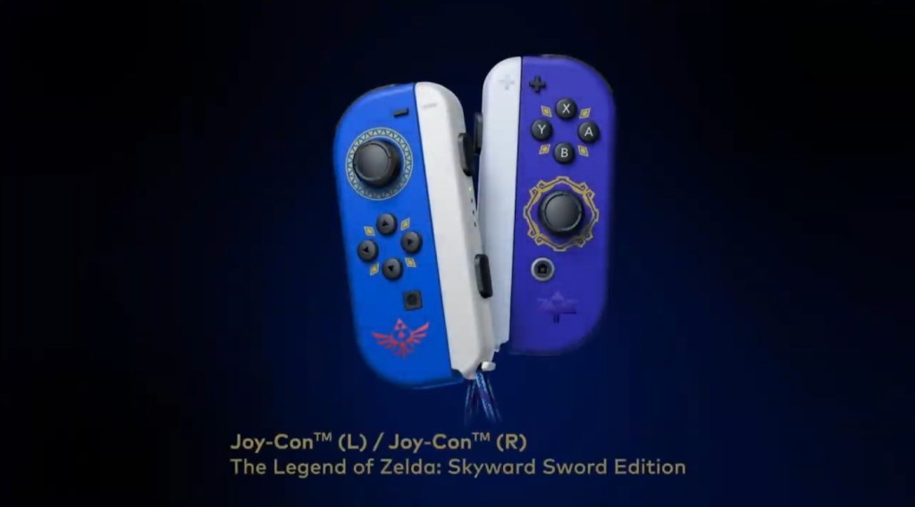 Skyward Sword HD Switch Joy Cons