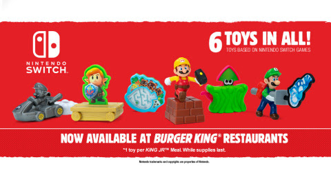 burger king nintendo toys