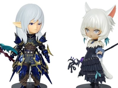 ffxiv estinien and yshtola minion figures