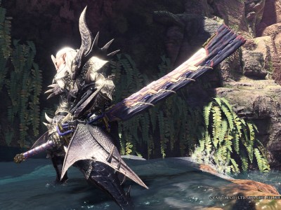 monster hunter world mod magnamalo long sword