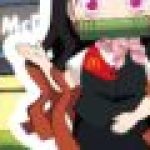nezuko mcdonalds demon slayer