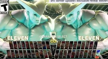Street Fighter V Eleven Is a Random Select Mimic Character