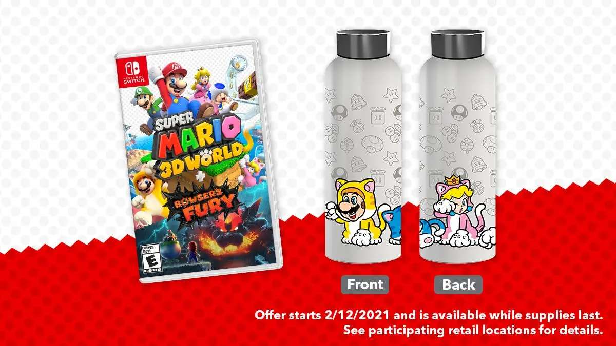 Target Super Mario 3D World + Bowser’s Fury Bonus Revealed