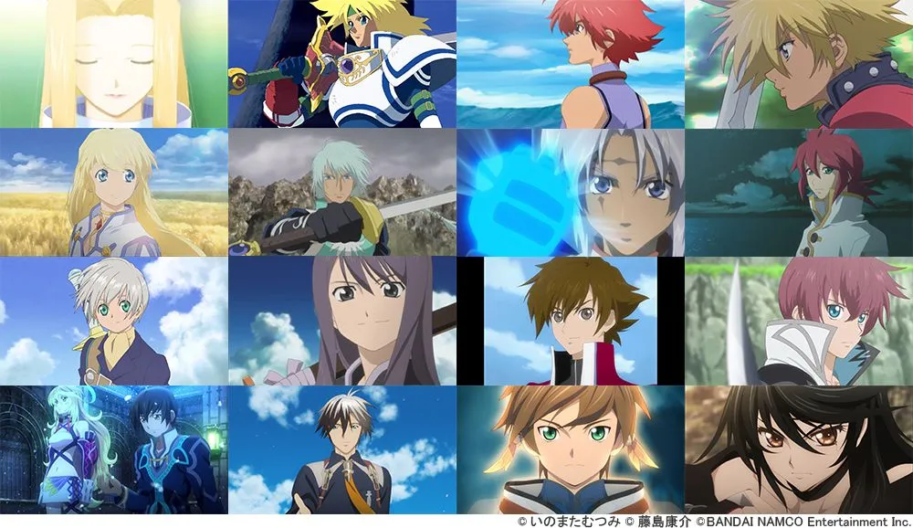 Tales of series opening movies
