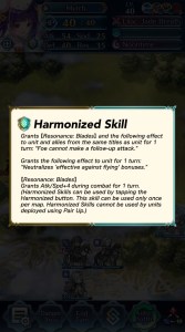 Fire Emblem Heroes Harmonized Skill