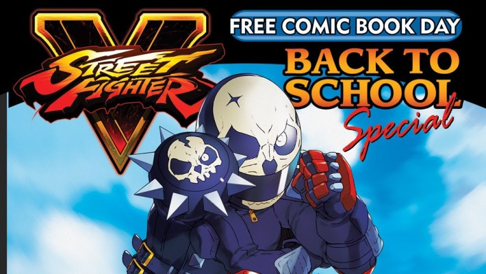 street fighter free comic book day akira kazama issue small