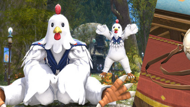 Final Fantasy XIV Hatching Tide Chicken Costume