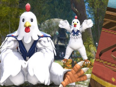 Final Fantasy XIV Hatching Tide Chicken Costume