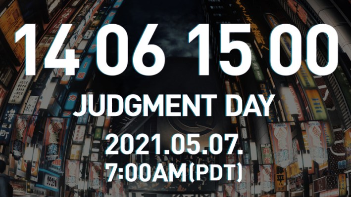 Judgment Day stream teaser from Ryu ga Gotoku Studio