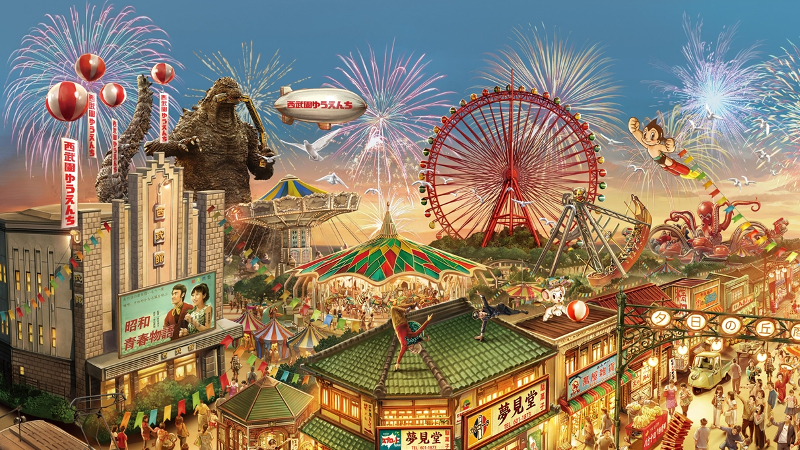 Seibuen Amusement Park Will Add Godzilla and Astro Boy Attractions - Vimarsana News