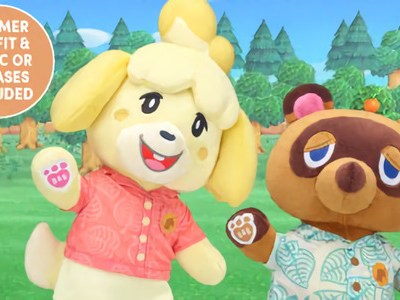 build a bear isabelle tom nook back