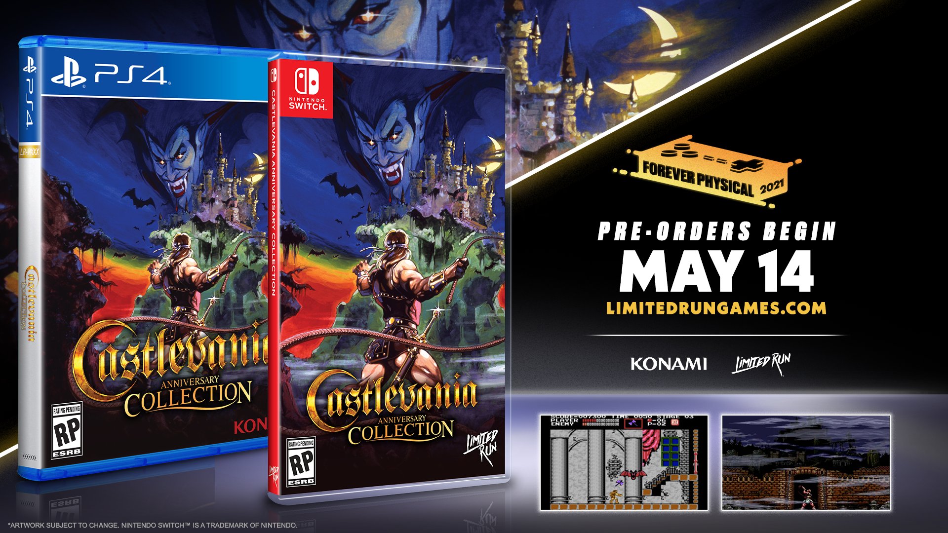 There Will Be 4 Castlevania Anniversary Collection Physical Editions