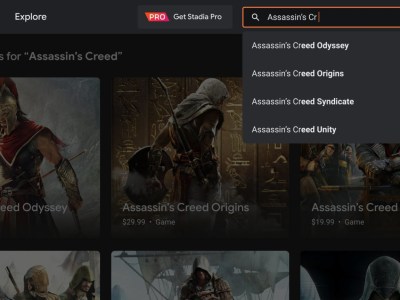 google stadia store search bar