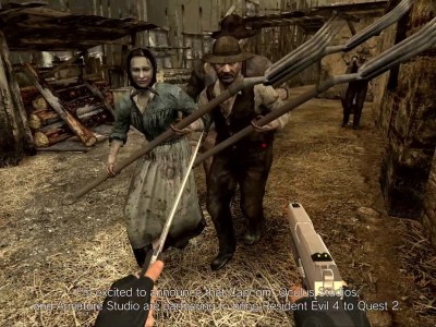 resident evil 4 vr oculus quest 2