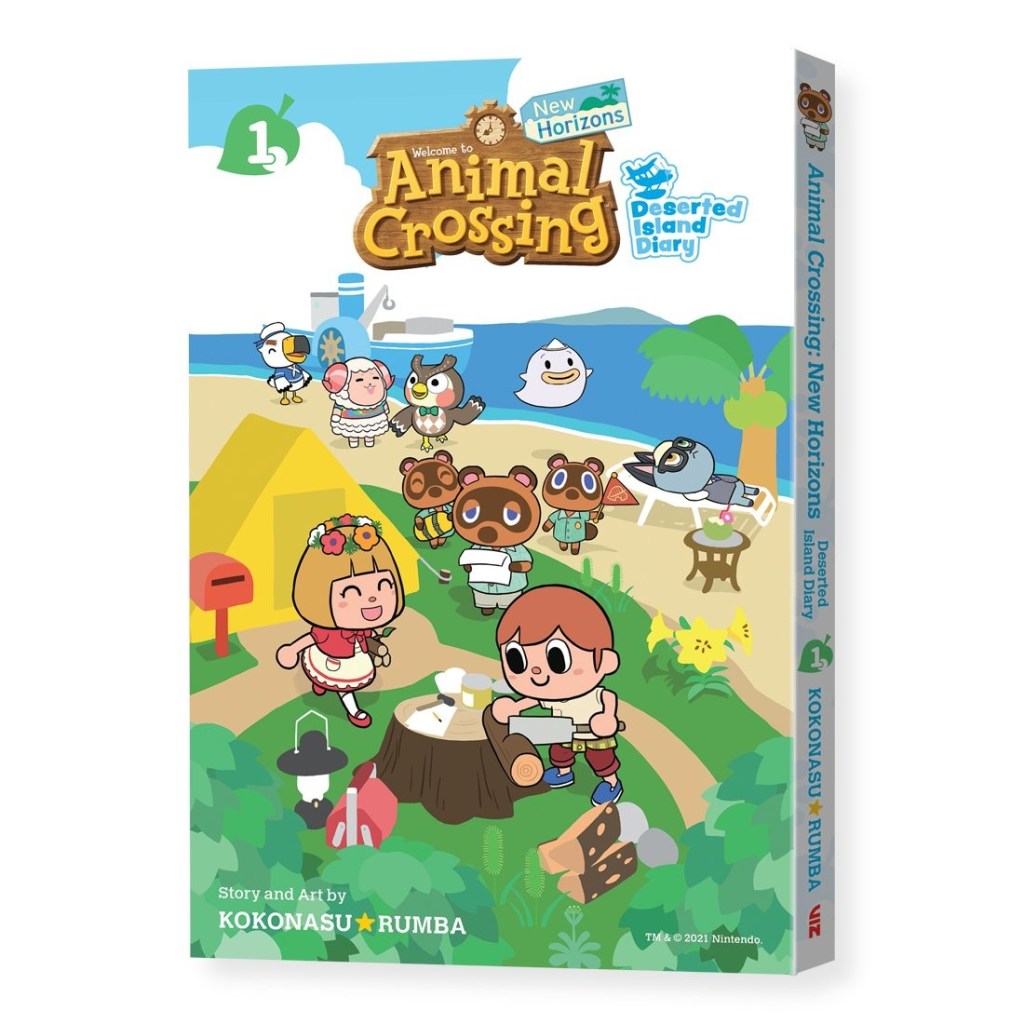 Animal Crossing New Horizons Deserted Island Diary manga