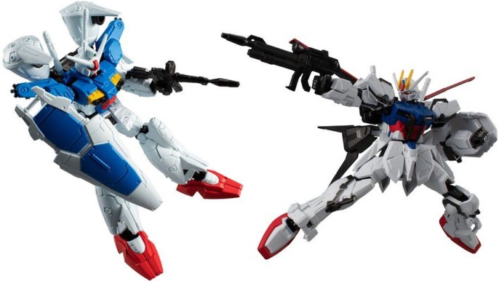Mobile Suit Gundam G Frame EX03 and 13 figures