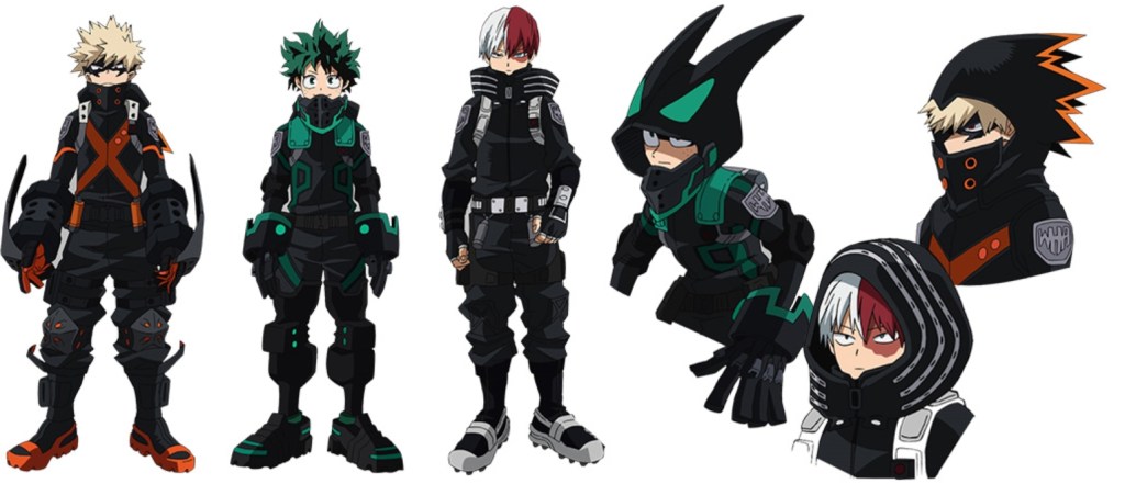 My Hero Academia Stealth Suits