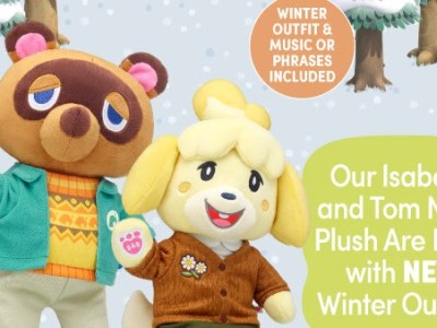 build-a-bear animal crossing winter outfits