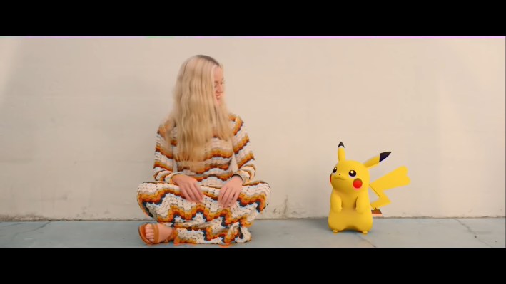 katy perry electric music video pikachu