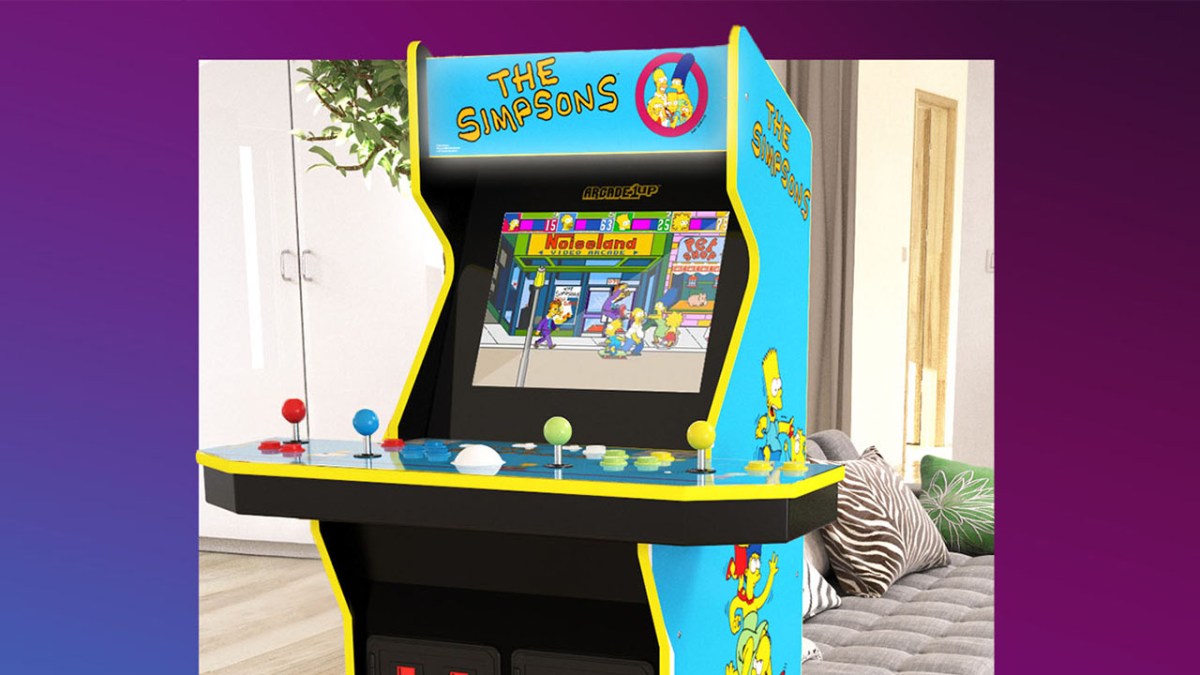 arcade1up simpsons arcade