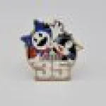 Atlus 35th anniversary - Jack Frost and Morgana pin