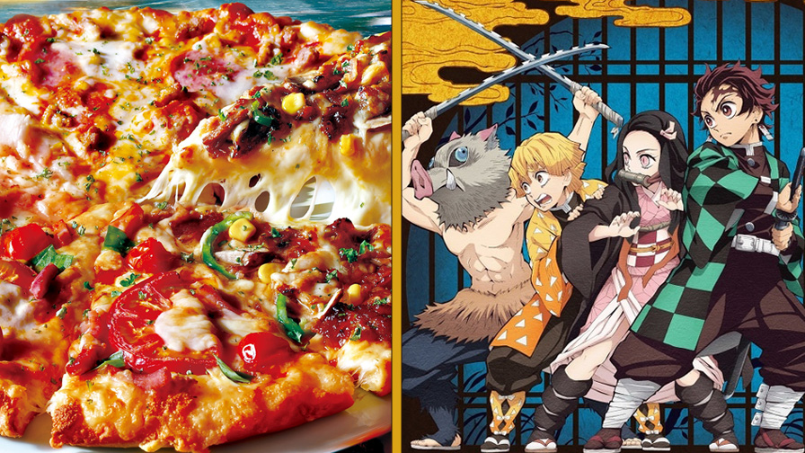 Demon Slayer Pizza-La Collaboration in Japan Will Have Exclusive Merch