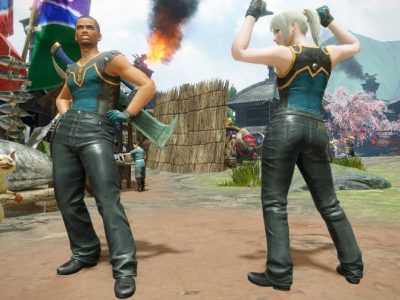 Monster Hunter Rise Leather Pants