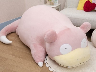 Life-sized Slowpoke plush
