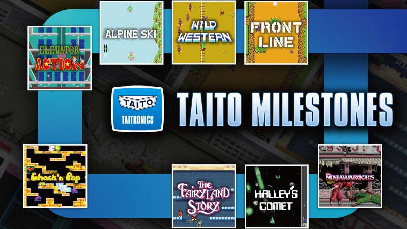 Taito Milestones brings classic arcade games to Switch