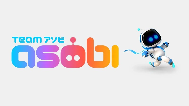Team Asobi new logo feat Astro Bot