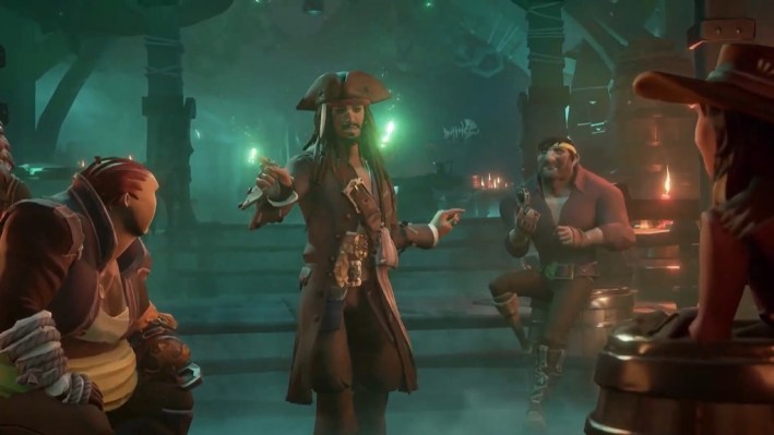 Sea of Thieves Jack Sparrow Davy Jones Pirates of the Caribbean