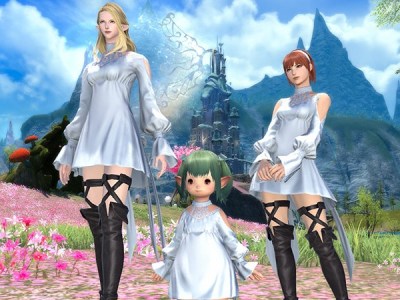 FFXIV Oracle of Light outfit Ryne oracle's attire