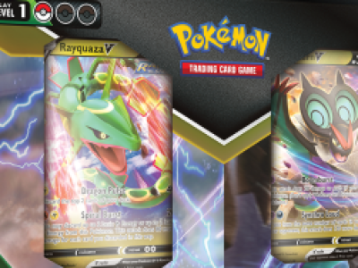 Pokemon TCG Noivern V Rayquaza V Batttle Decks small