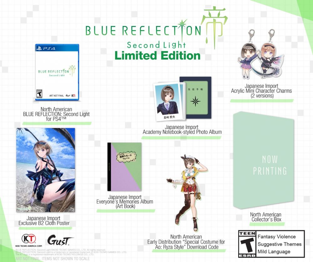 blue reflection second light limited edition release date