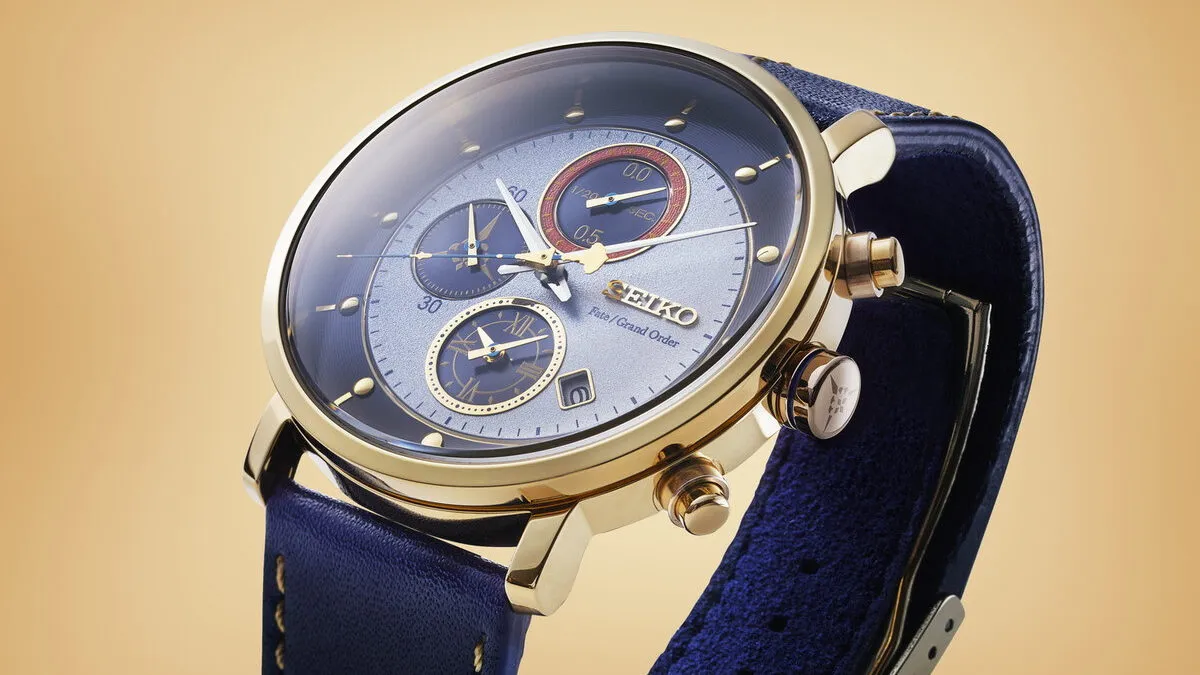 This Fate/Grand Order Artoria Caster Seiko Watch Costs 400 Dollars