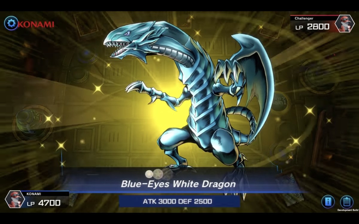 Yu-Gi-Oh Master Duel Cards Blue Eyes White Dragon
