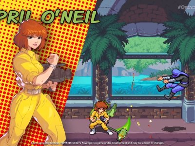 Teenage Mutant Ninja Turtle April TMNT Shredder's Revenge