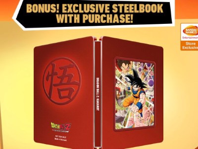 dragon ball z kakarot switch steelbook