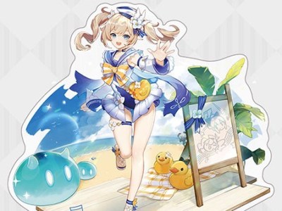 summer barbara genshin impact acrylic stand