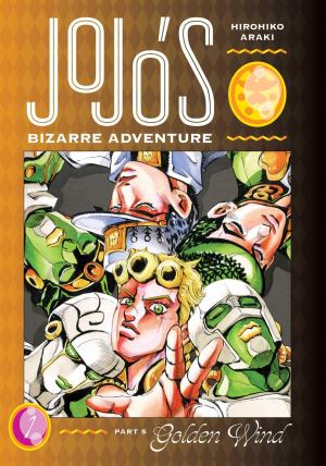 jojo's bizarre adventure golden wind manga
