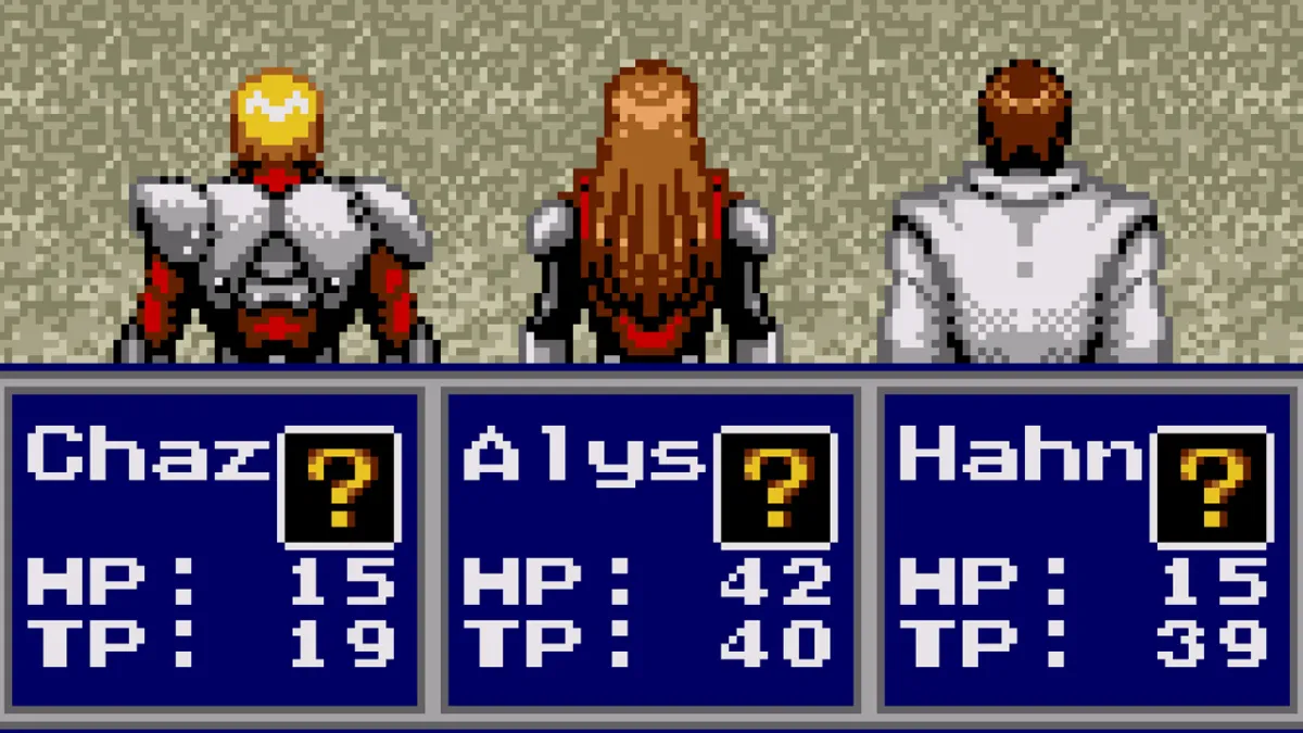 phantasy star iv, the original ps4 if you think about it