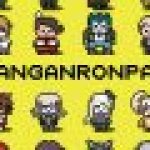 Danganronpa pixel art 2 sticker
